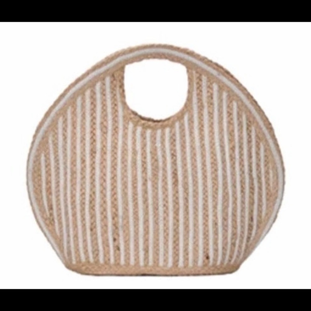 NWT- Antique Kraft Straw Tote